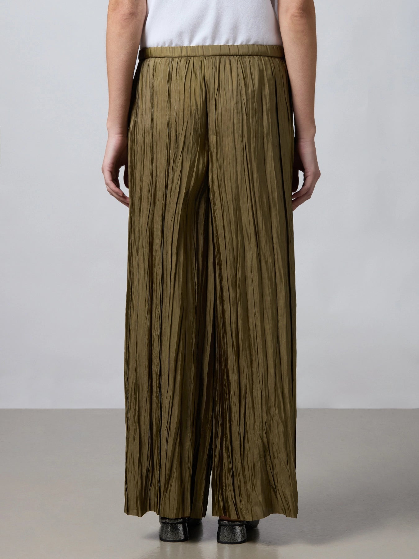 PANTALONE PLISSETTATO